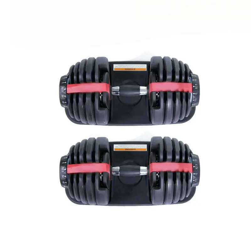 OZIO FITNESS 2 Mancuernas Ajustables Power 2,5-24 Kg (Par) Con Base De Almacenamiento - Imagen 2