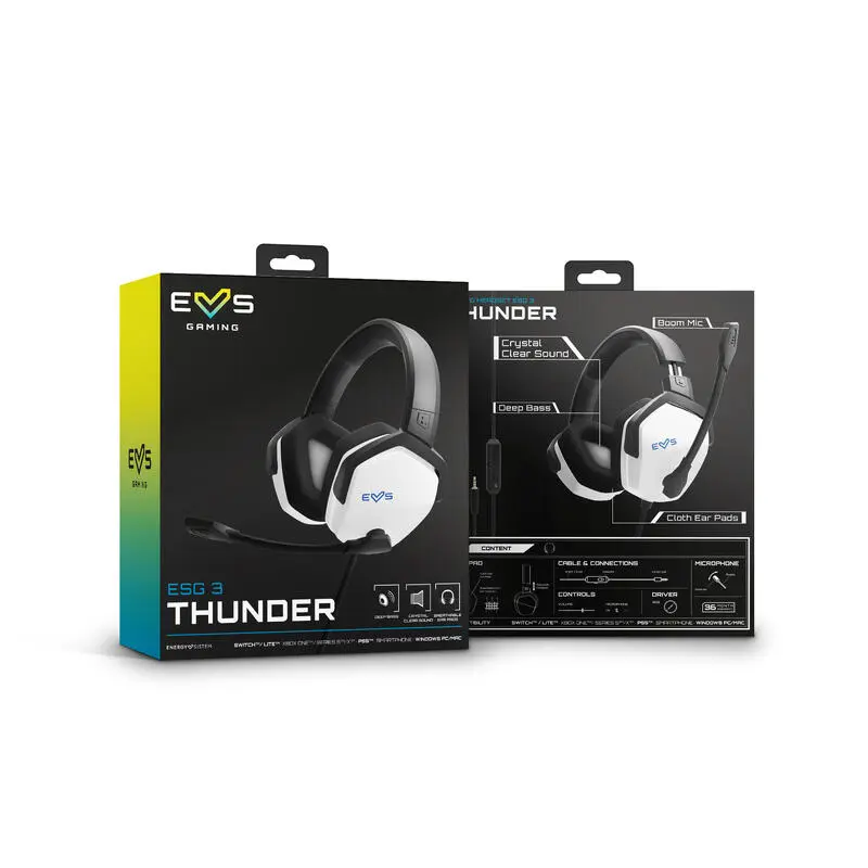 Auriculares Deportivos Energy Sistem ESG 3 White Thunder - Imagen 4