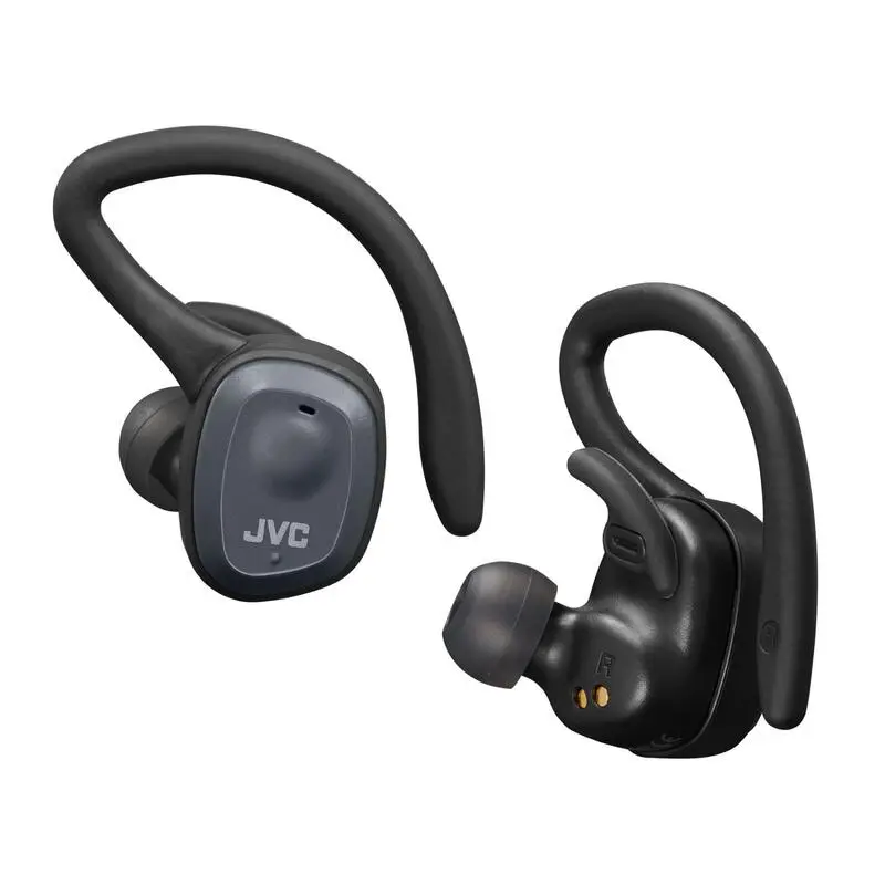 Auriculares Deportivos JVC HA-ET45T Bluetooth TWS, Micro Y Clip 14h Bat Negro - Imagen 3