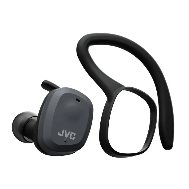 Auriculares Deportivos JVC HA-ET45T Bluetooth TWS, Micro Y Clip 14h Bat Negro - Imagen 4