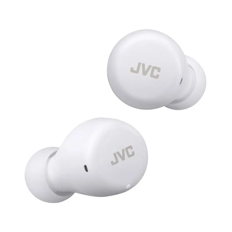 Auriculares JVC HA-A5T Inalámbricos, Bluetooth, IPX4, Micro, 15h Bat, Blanco