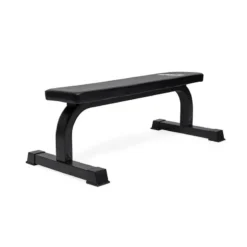 Virtufit Banco Musculación - Banco De Fitness Plano - Negro