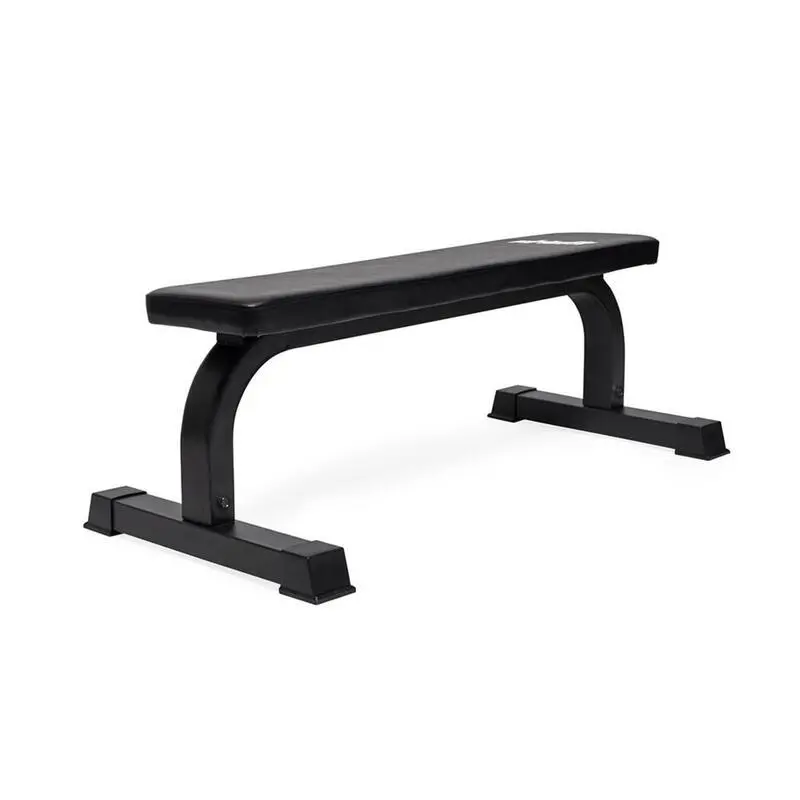 Virtufit Banco Musculación - Banco De Fitness Plano - Negro