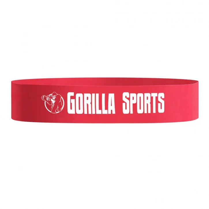 Banda Resistencia Fitness Gorilla Sports Negro 1,2 Mm - Imagen 6