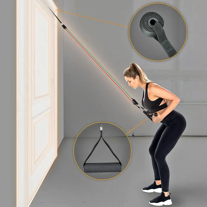 Bandas Resistencia 12 Piezas 5 Niveles 10 Lb - 30 Lb Cinta Elástica Gridinlux - Imagen 4