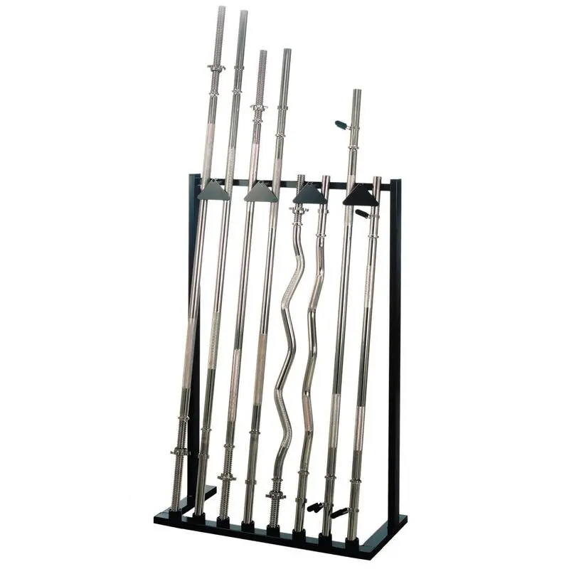 Tunturi Barra De Disco Barbell 165cm, Alanhead, Cromada - Imagen 4