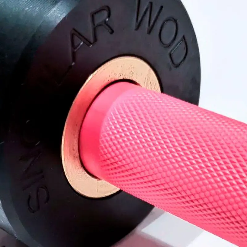 SINGULAR WOD BARRA OLÍMPICA 15 KG PINK LONGITUD 2010 MM - Imagen 2