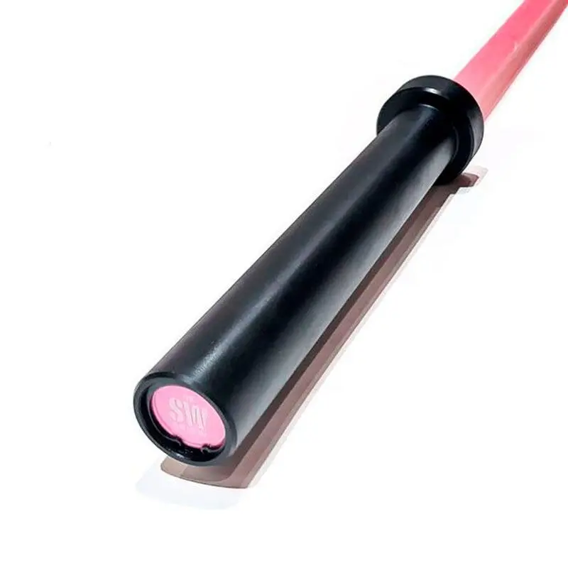 SINGULAR WOD BARRA OLÍMPICA 15 KG PINK LONGITUD 2010 MM - Imagen 3