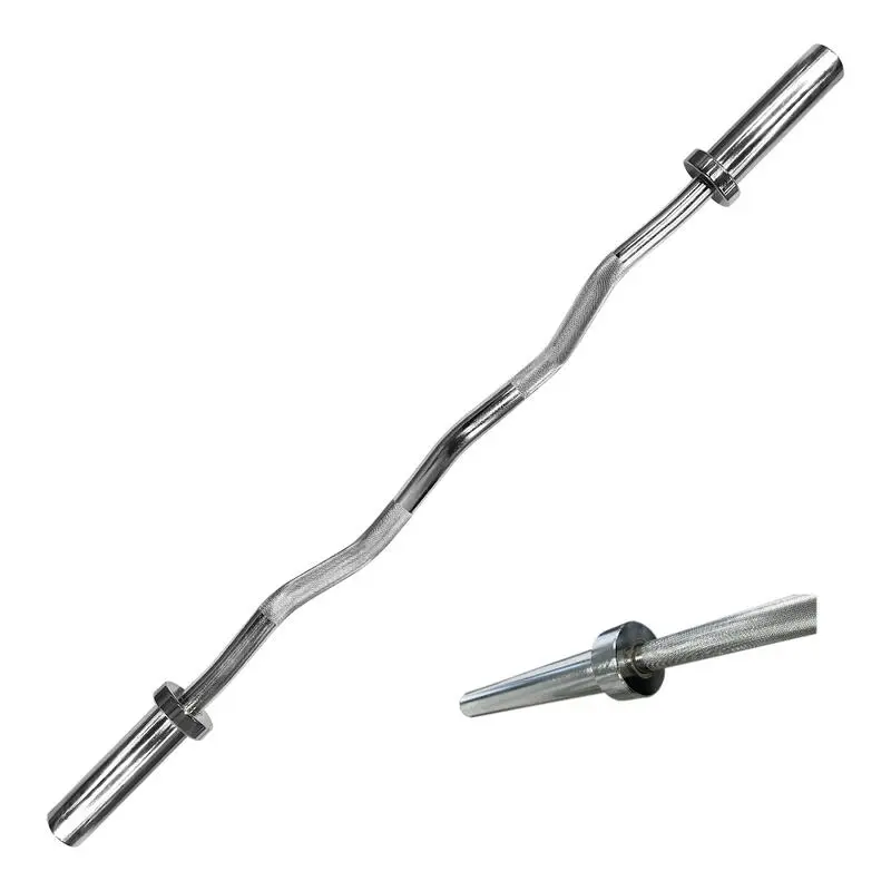 VIMAS SPORT Barra Olimpica Curl - Imagen 3