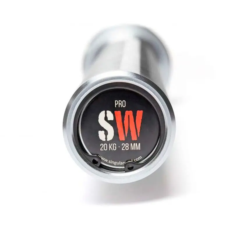 SINGULAR WOD BARRA OLÍMPICA PRO 20 KG LONGITUD 2200 MM SISTEMA DE RODAMIENTO DE AGUJAS - Imagen 2