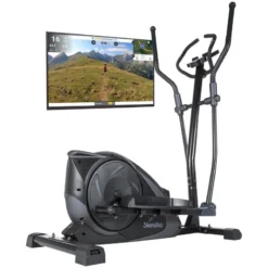 SKANDIKA Bicicleta Elíptica - Adrett - Bluetooth - Masa Del Volante 12 Kg