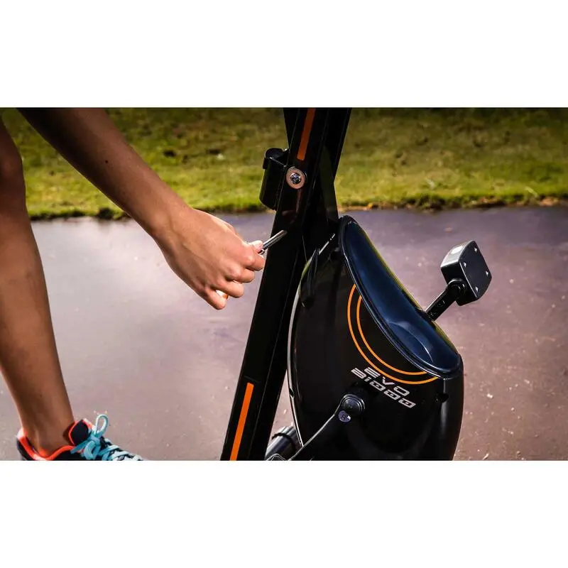 Tecnovita Bicicleta Estática EVO B1000 YF1000H + Soporte Tablet/smartphone - Imagen 4