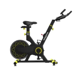 Bicicleta Indoor Spinning Bodytone AB100-BY Amarillo Rueda Inercia 14kg
