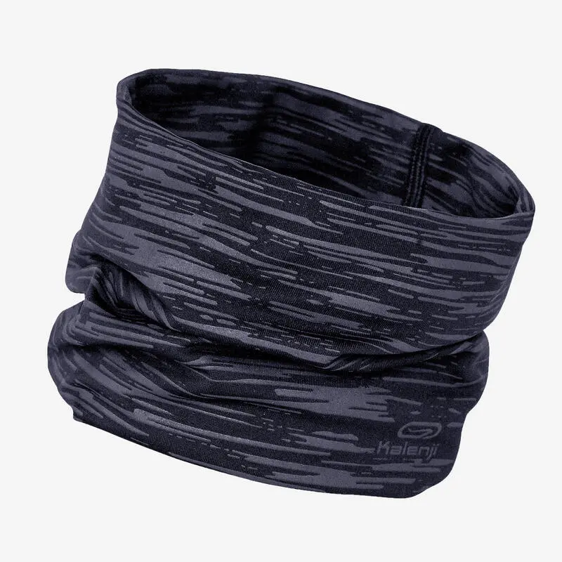 Kalenji Braga Cuello Running Negro Jaspeado