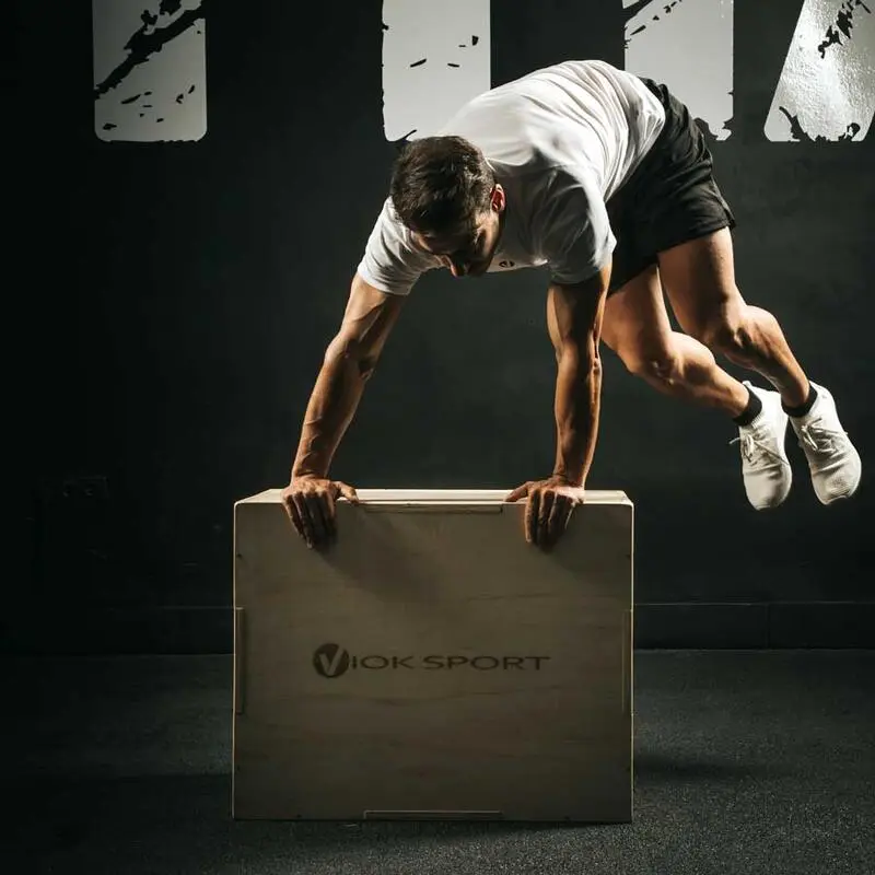 VIOK SPORT Cajón De Salto Pliométrico 40x50x60 - Imagen 4