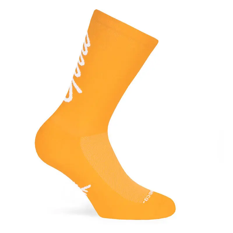 PACIFIC And CO Calcetin Running Unisex Good Vibes, Tricotado Color Yema