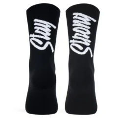 PACIFIC And CO Calcetin Running Unisex Stay Strong, Tricotado Negro