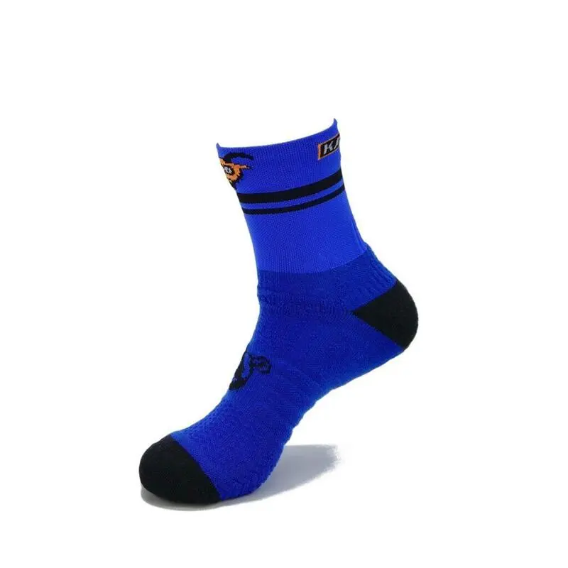 CALCETINES DE RUNNING #COMOUNACABRA Unisex - KAMUABU Color AZUL - Trailrunning - Imagen 3