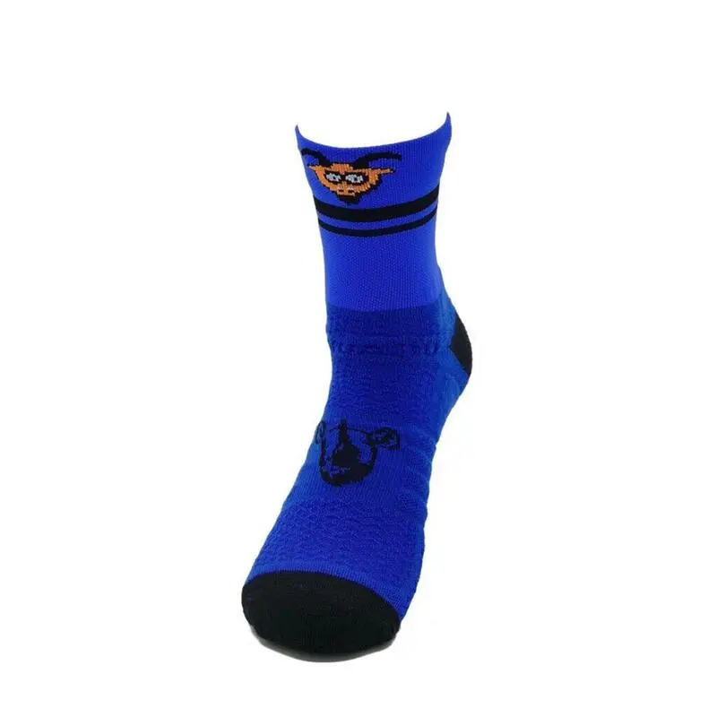 CALCETINES DE RUNNING #COMOUNACABRA Unisex - KAMUABU Color AZUL - Trailrunning - Imagen 4