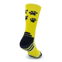 CALCETINES DE RUNNING #PATITAS Unisex - KAMUABU Color CANARIO De 23CM 1 Hilo