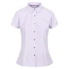 Regatta Camisa Mindano VI Margarita De Manga Corta Para Mujer Lila Pastel