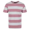 Regatta Camiseta Brayden De Rayas Para Hombre Malva