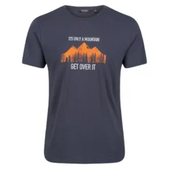 Regatta Camiseta Breezed II Montaña Para Hombre Gris India