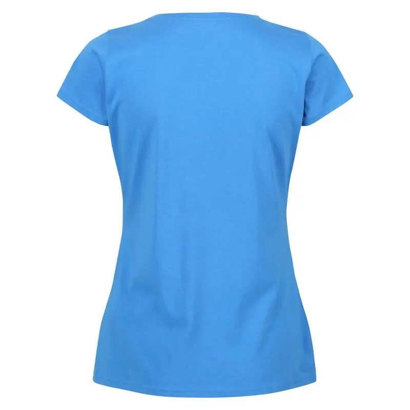 Regatta Camiseta Breezed II Montaña Para Mujer Azul Sonic - Imagen 2