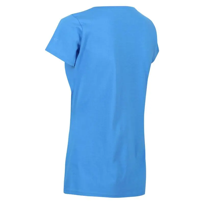 Regatta Camiseta Breezed II Montaña Para Mujer Azul Sonic - Imagen 3