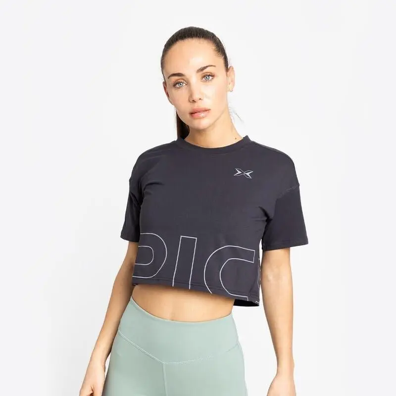 PICSIL Camiseta Crop Mujer