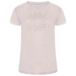 Dare 2b Camiseta Crystallize Flor Para Mujer Blanco