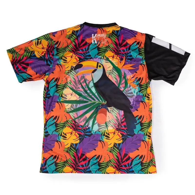 CAMISETA DE RUNNING #EXOTICRUN Para MUJER - KAMUABU Multicolor 90grs - Imagen 2