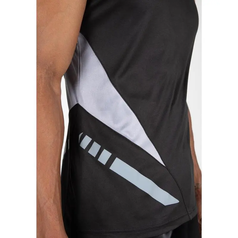 Gorilla Wear Camiseta De Tirantes Hornell Negra - Gris - Imagen 4