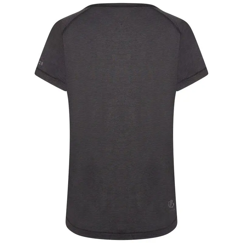 Dare 2b Camiseta Deftly Jaspeada Para Mujer Negro - Imagen 2