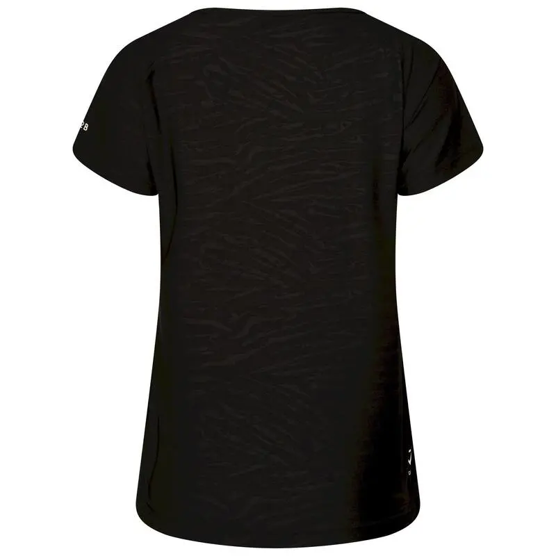 Dare 2b Camiseta Defy II Para Mujer Negro - Imagen 2