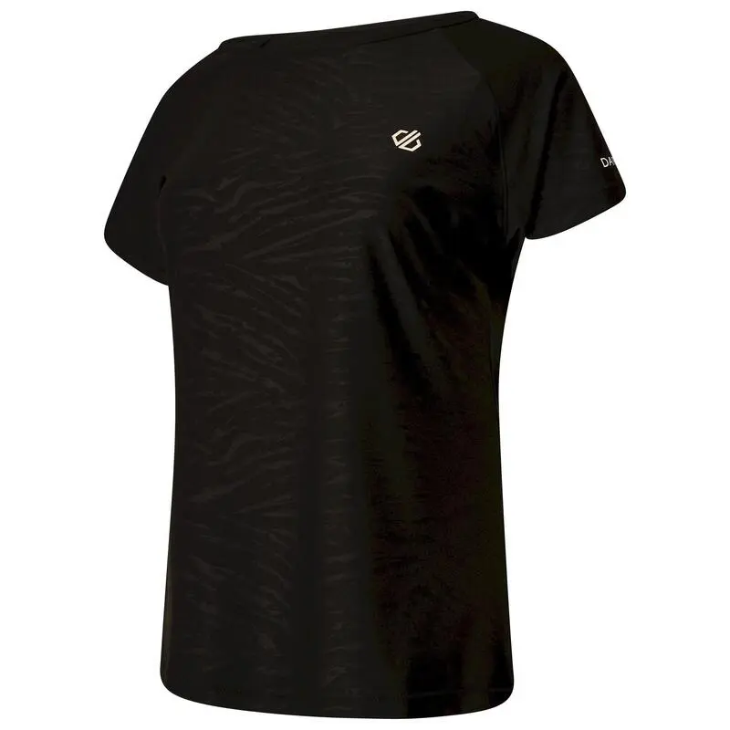 Dare 2b Camiseta Defy II Para Mujer Negro - Imagen 3