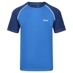 Regatta Camiseta Deportiva De Lana Súper Suave Tonell Para Hombre Azul Oxford/Prusia