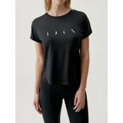 Born Living Yoga Camiseta Deportiva De Mujer De Manga Corta