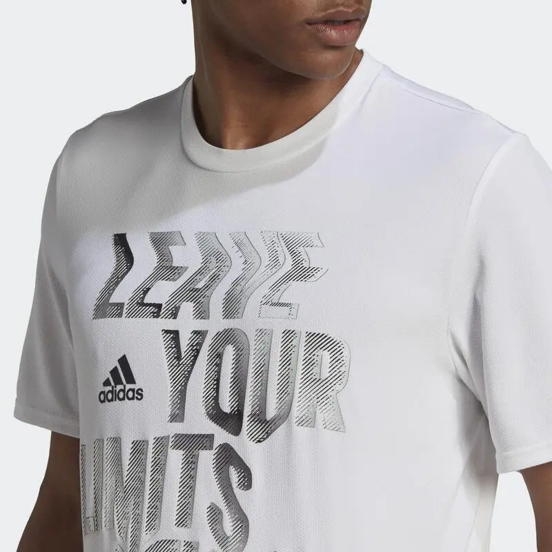 ADIDAS Camiseta Designed For Movement AEROREADY HIIT Slogan Training - Imagen 5