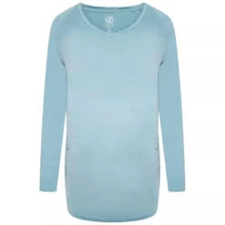 Dare 2b Camiseta Discern De Manga Larga Maternidad Para Mujer Verde Cameo