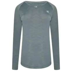 Dare 2b Camiseta Discern De Manga Larga Para Mujer Bluestone