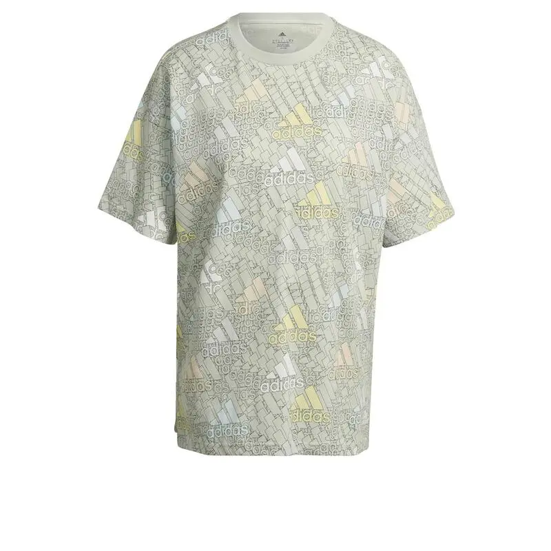 ADIDAS Camiseta Essentials Multi-Colored Logo Boyfriend - Imagen 2