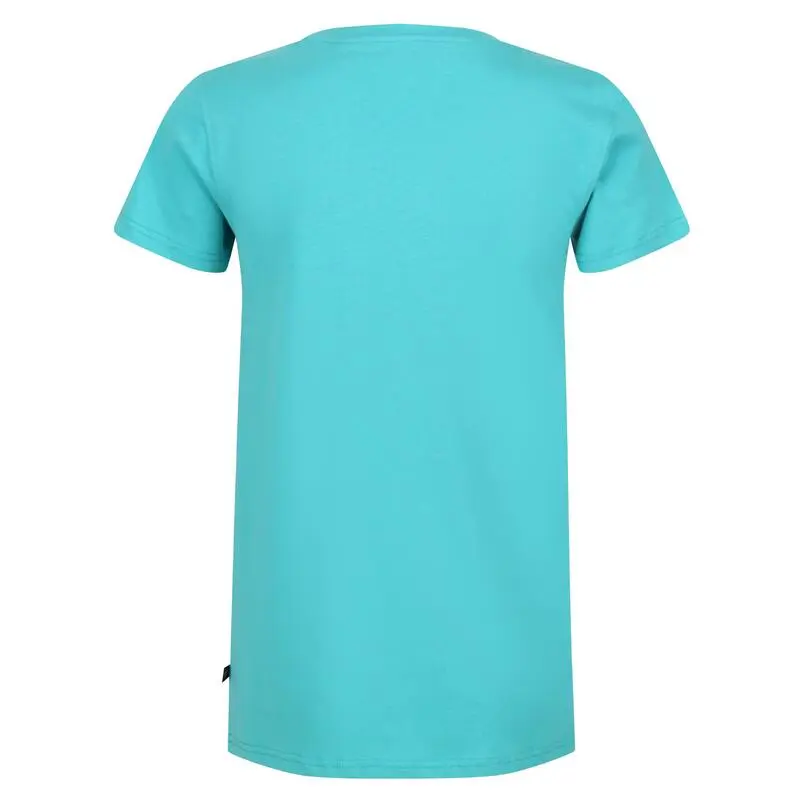 Regatta Camiseta Filandra VI De Rayas Para Mujer Turquesa - Imagen 2