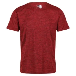 Regatta Camiseta Fingal Edition Jaspeada Para Hombre Rojo Fuego