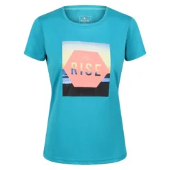 Regatta Camiseta Fingal VI Cuadrado Para Mujer Esmaltado
