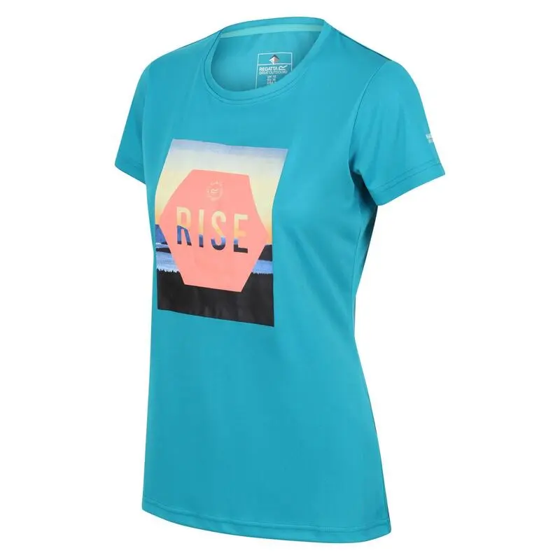 Regatta Camiseta Fingal VI Cuadrado Para Mujer Esmaltado - Imagen 4