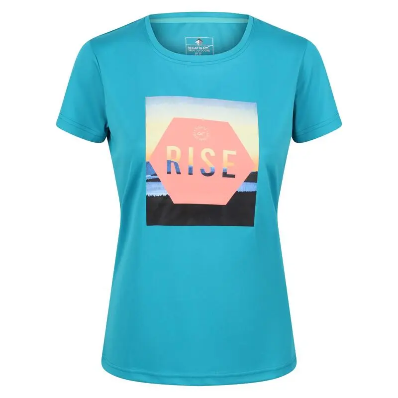 Regatta Camiseta Fingal VI Cuadrado Para Mujer Esmaltado