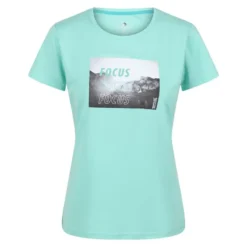 Regatta Camiseta Fingal VI Montaña Para Mujer Ola Oceánica