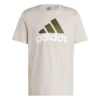 Camiseta Fitness Adidas Hombre Color Topo