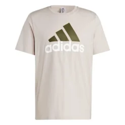 Camiseta Fitness Adidas Hombre Color Topo
